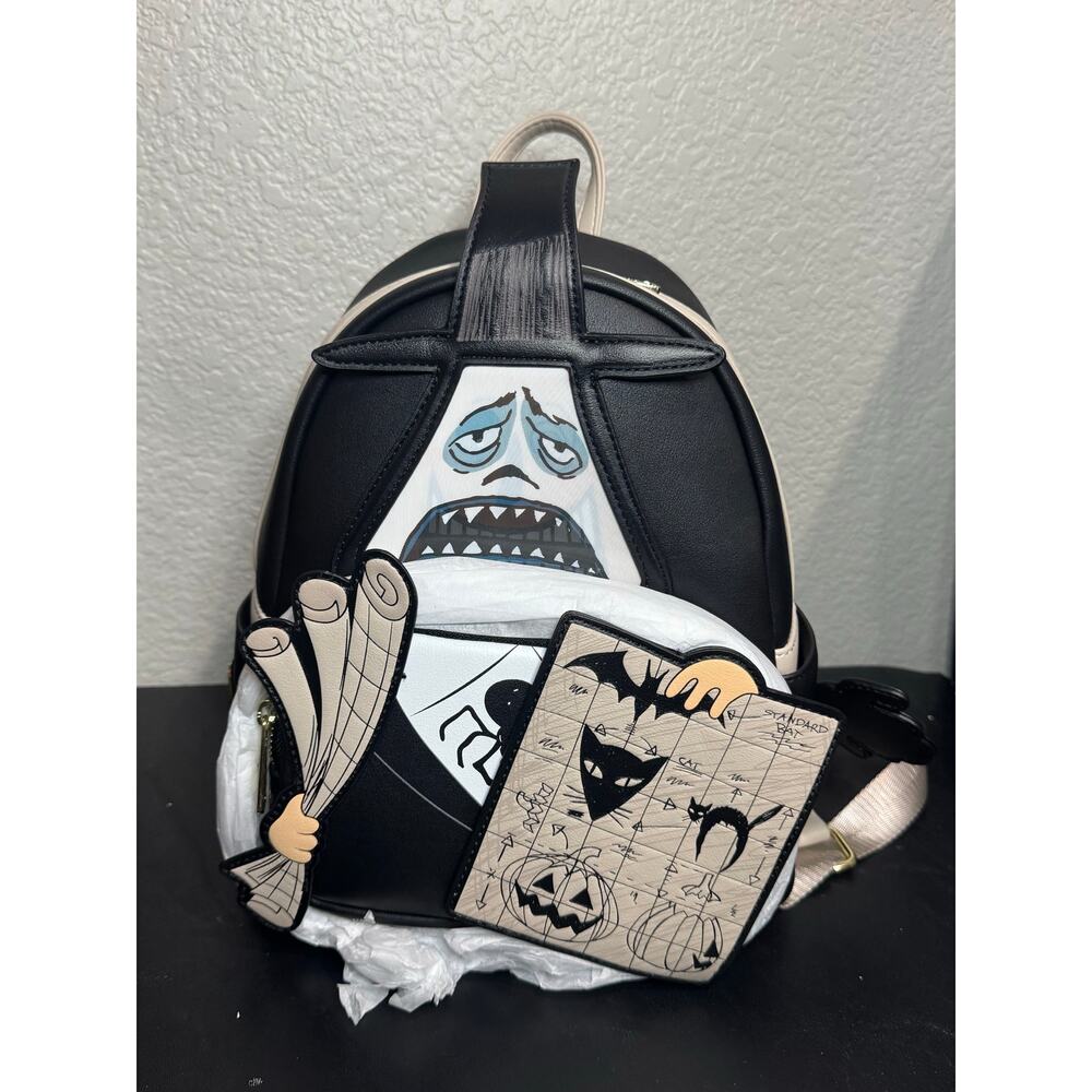 Loungefly Nightmare Before Christmas Mayor Halloween Lenticular Mini Backpack